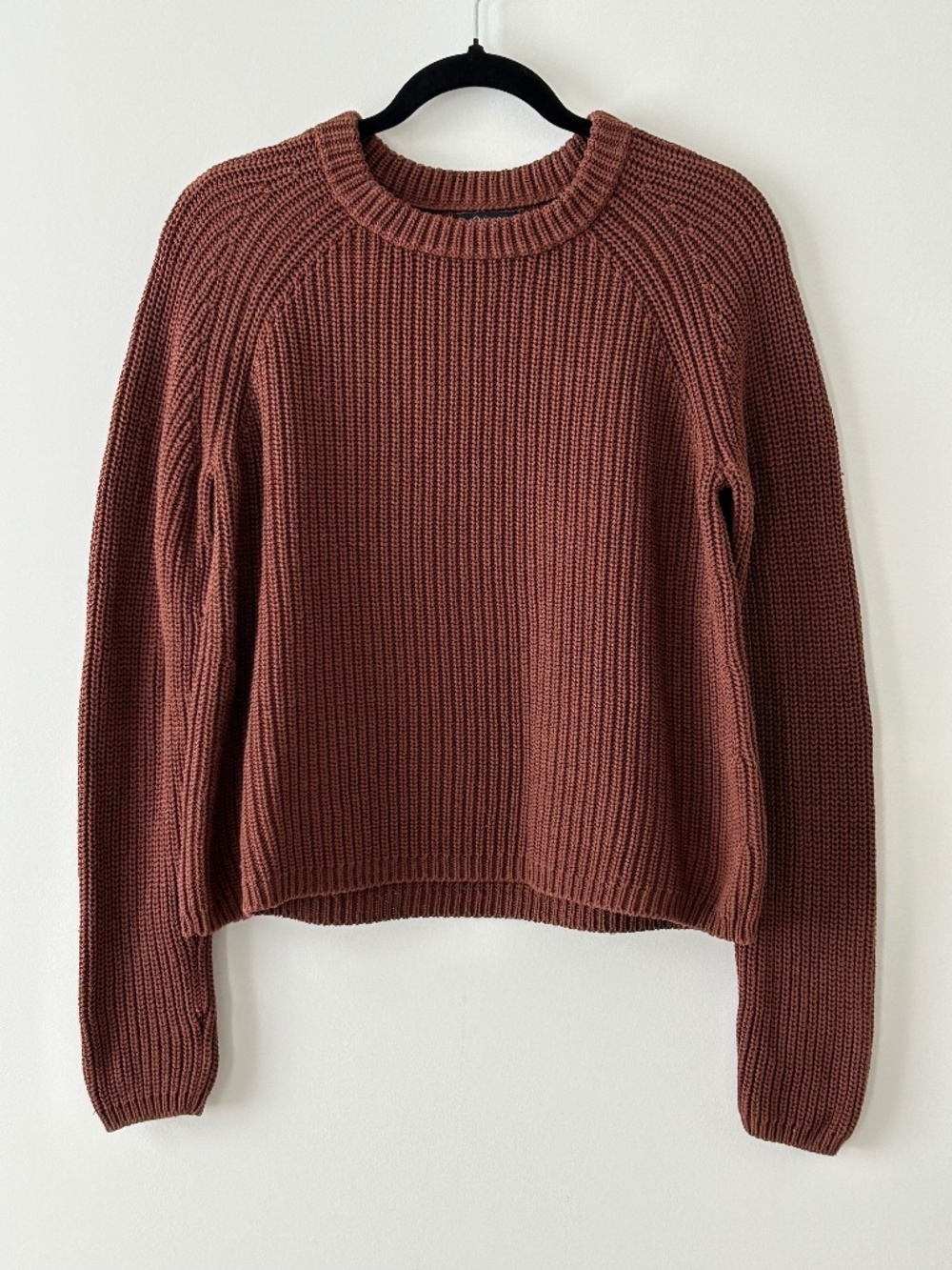 Quince 100% Organic Cotton Fisherman Crewneck Sweater